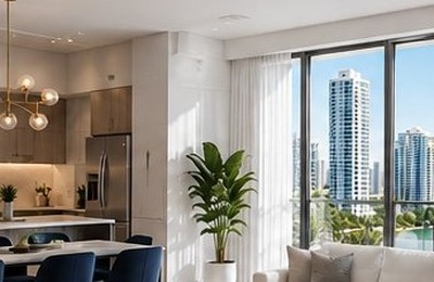 Condo after cleaning